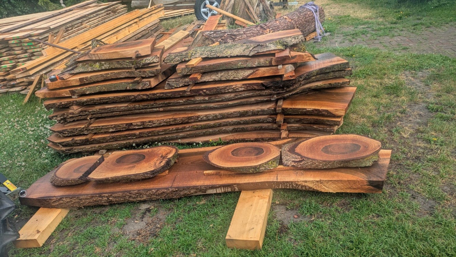 Holz aus dem Lohnschnitt